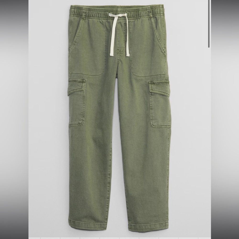 NWT Gap easy Jean pull on cargo pants in olive size XL